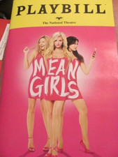 MEAN GIRLS Playbill Musical WASH DC WORLD DEBUT BROADWAY TINA FEY