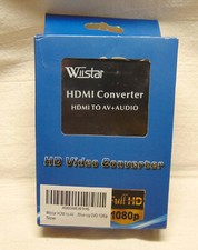 WiiStar HDMI Converter HDMI To AV  Audio HD Video Converter
