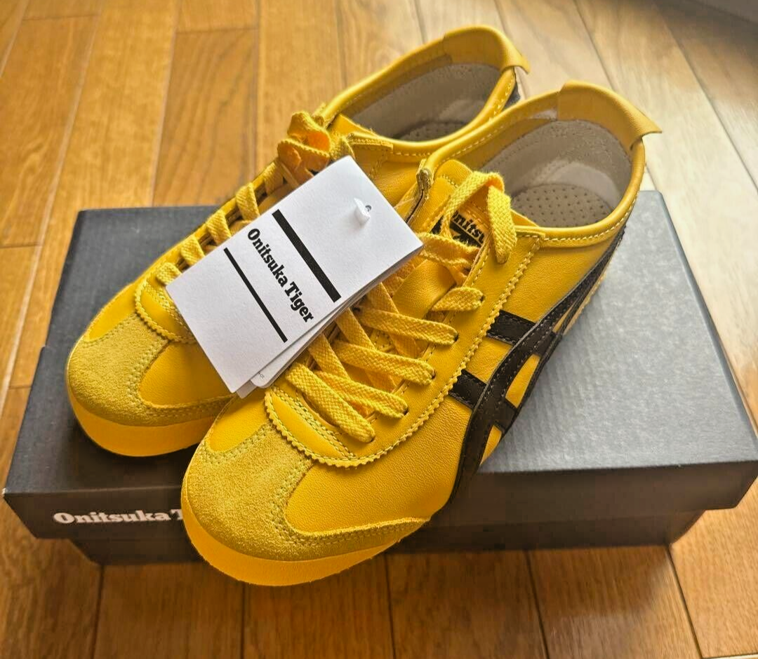 onitsuka Tiger/MEXICO66/イエローブラック/24cm Onitsuka Tiger Mexico 66 Yellow Black Sneakers 24cm Unisex Japan