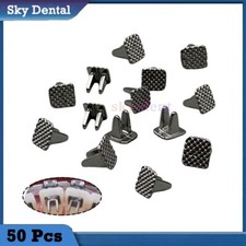 50 Pcs Dental Orthodontic Metal Bite Turbos Openner Tongue Tamers Bondable Hinge