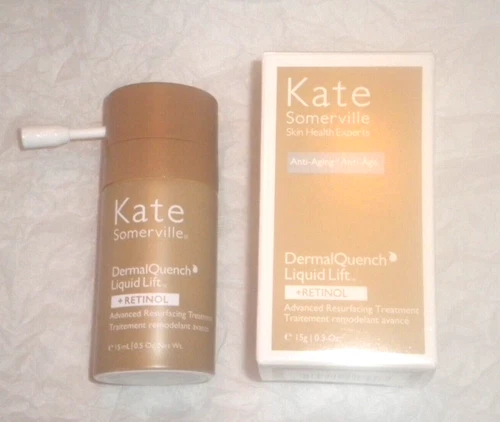 Kate Somerville DermalQuench Liquid Lift +Retinol 0.5oz Travel Size NIB