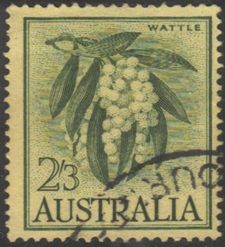 Flowers Australian Pre-Decimal Stamps