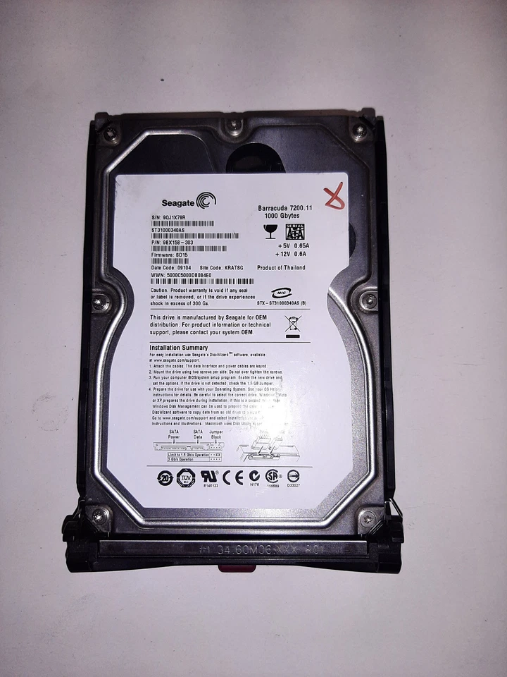 HP MediaSmart EX490 Windows  2.5 Tb NAS Network Storage Server - Image 3 of 4