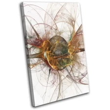 Funky Design Modern Contemporary Abstract SINGLE CANVAS WALL ART Picture Print