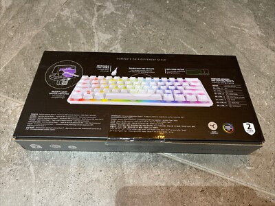 Razer Huntsman Mini Mercury - 60% Optical Gaming Keyboard (Linear