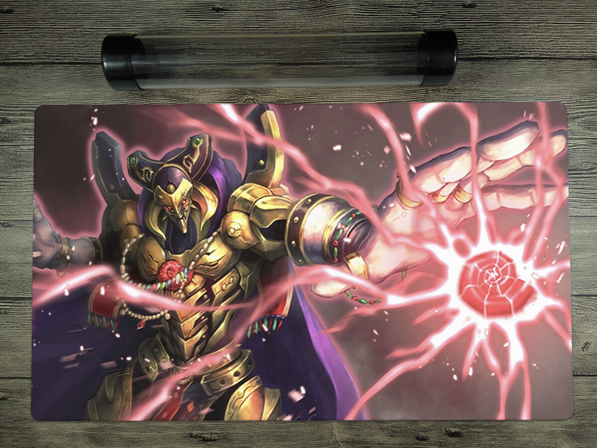 Ygomat Eldlich the Golden Lord Trading Card Game CCG OCG Playmat
