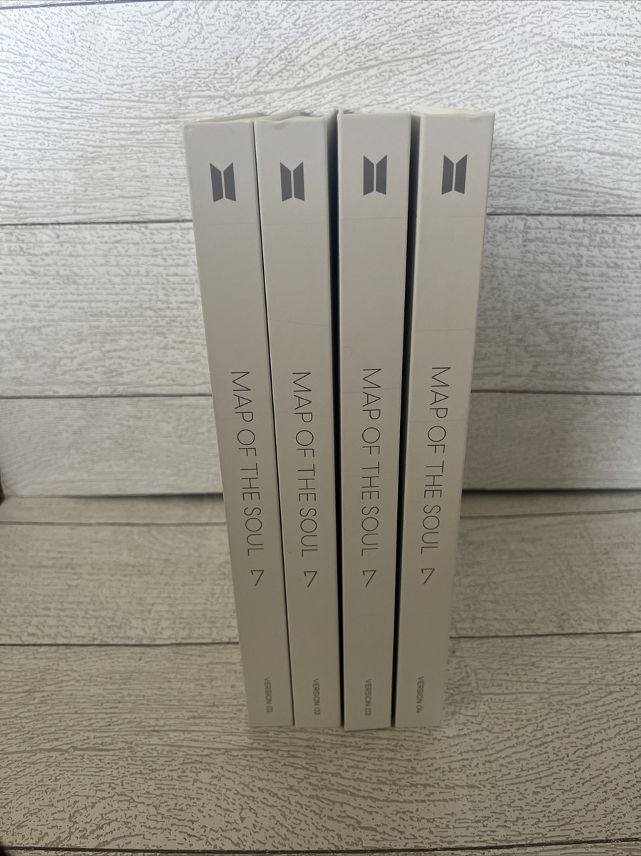 【匿名配送】MAP OF THE SEOUL 7 Version 1,2,3,4 BTS Map of the Soul 7 Lot Versions 1 2 3 4 Photobooks V4 Missing