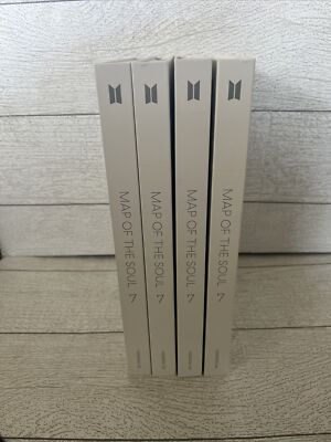 BTS Map of the Soul 7 Lot Versions 1 2 3 4 Photobooks V4 Missing