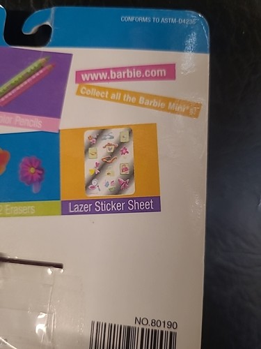 Rare Vintage Barbie Tara Toys Mini*s Glitter Lil' Phonebook - Picture 4 of 10