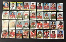 1970s Topps BOSTON Patriots Lot of 36 Gino CAPPELLETTI Sam CUNNINGHAM Vataha