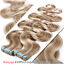 thumbnail 8 - Super Glue Seamless Tape In 100% Remy Human Hair Extensions Thick 60pc 150g B107