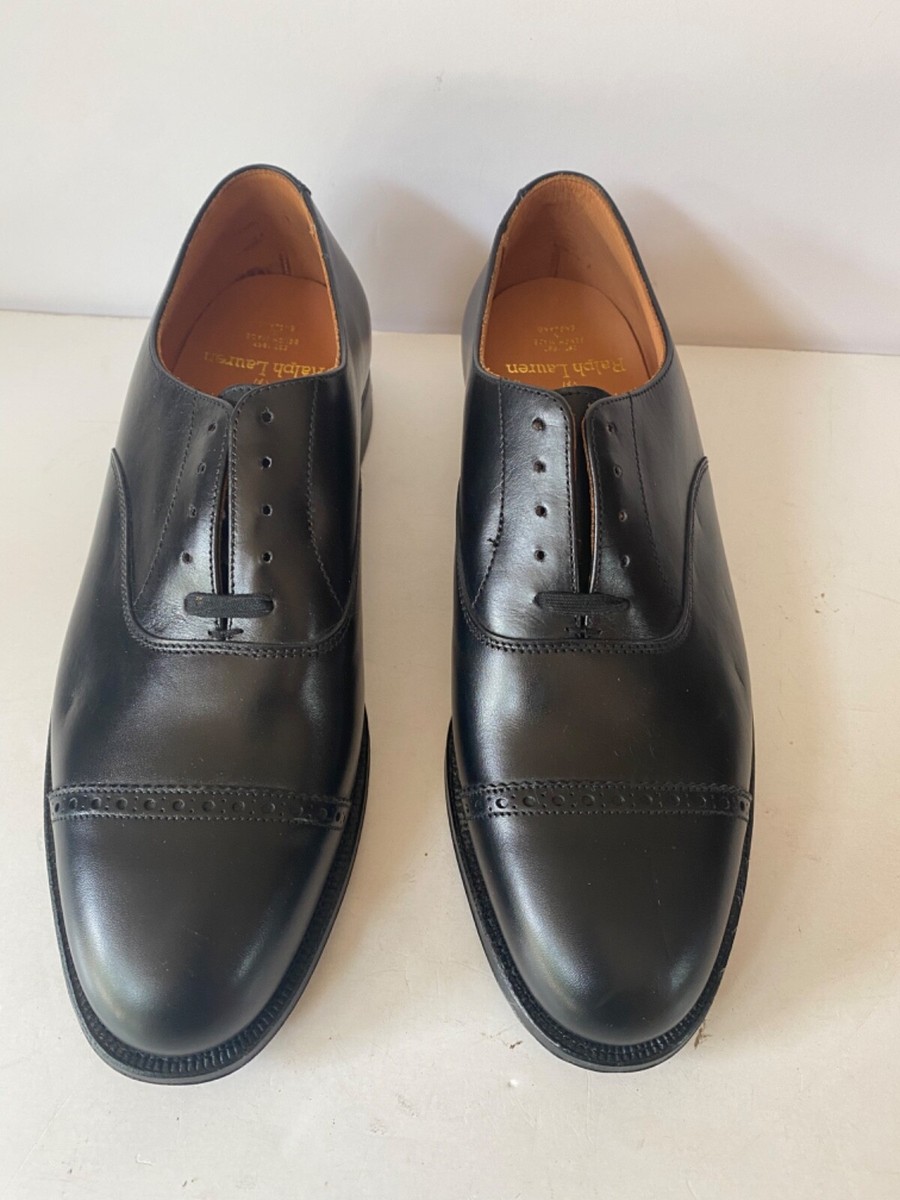 Ralph Lauren x Crockett & Jones Black oxford Leather SHOES Ralph Lauren x Crockett & Jones Black oxford Leather SHOES
