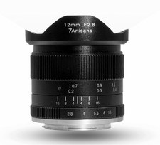 7artisans 12mm F2.8 Manual Focus HD.MC LENS f/ Canon EOS M EF-M Camera