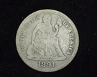 HS&C: 1891 S Liberty Seated Dime G - US Coin