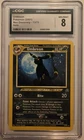 Umbreon 13/75 Neo Discovery Holo CGC 8 Moon Swirl Near Mint NM
