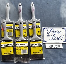 6- LINZER 3" POLYESTER BRISTLE BRUSH, 1117-3 New