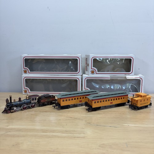 LOCOMOTORA Y TENDER AMERICANA ESCALA HO BACHMAN 4-4-0 #51001 UNION PACIFIC TRAIN | Zustand: Used