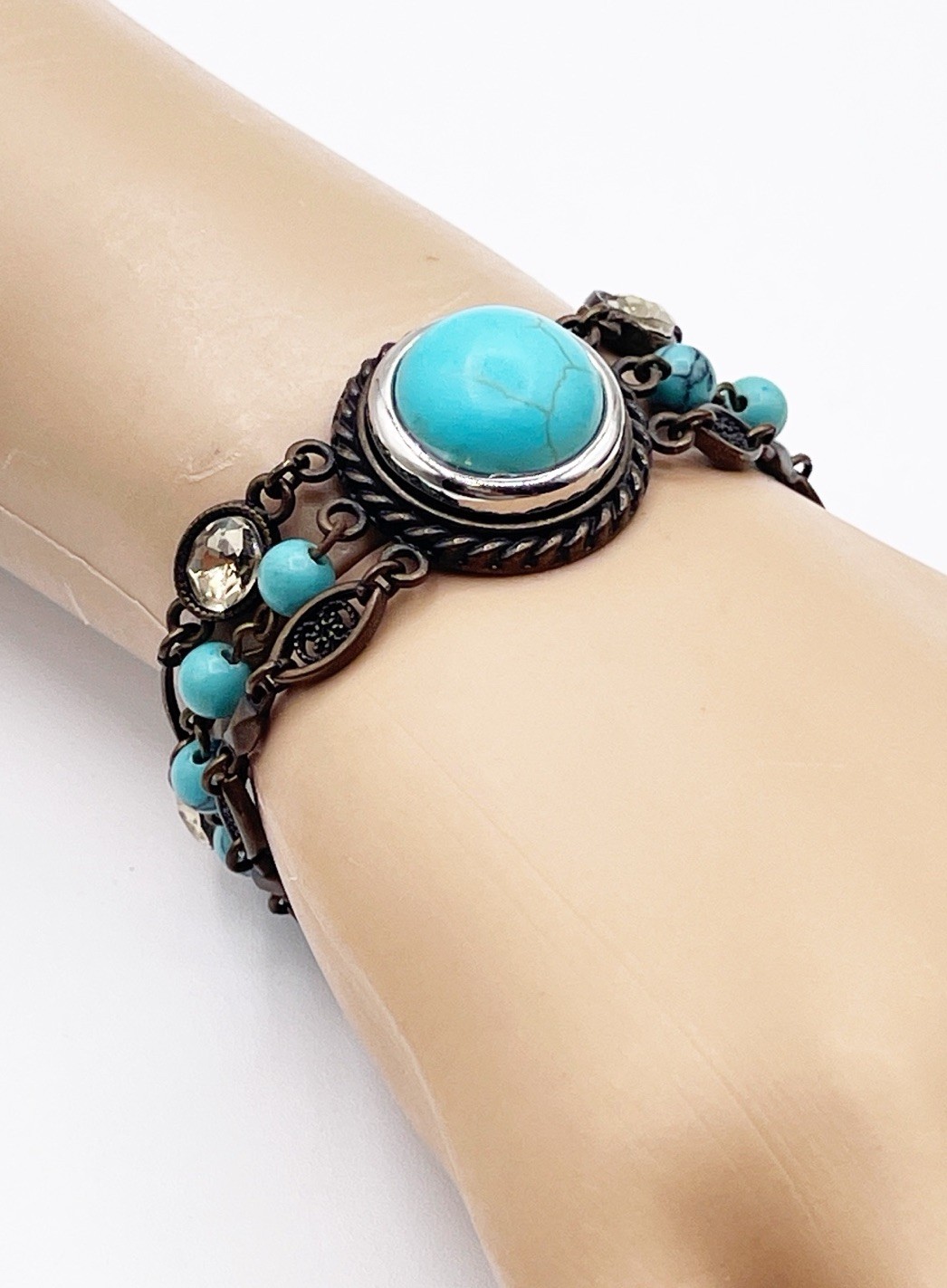 Ginger Snaps Interchangeable Snap Bracelet – Bron… - image 1
