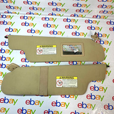 1997 - 2003 Ford F-150 Sun Visors Set Pair Driver Passenger Left Right Oem 12702 1997 - 2003 Ford F-150 Sun Visors Set Pair Driver Passenger Left Right Oem 12702