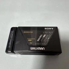 Used Sony WM-F550C Walkman Portable Cassette Player with AM/FM Radio, Japan