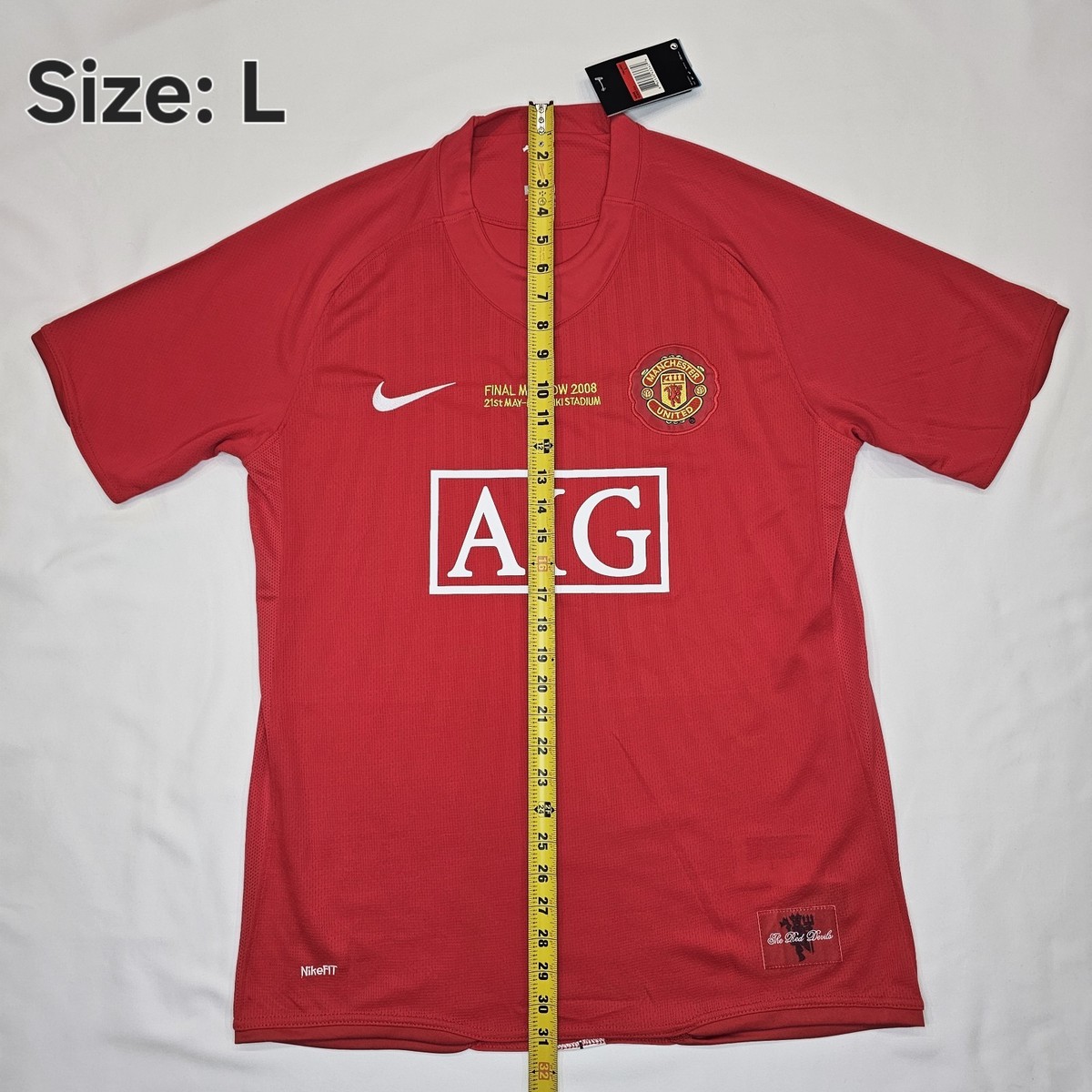 Cristiano Ronaldo Manchester United 2007-2008 Jersey - Retro