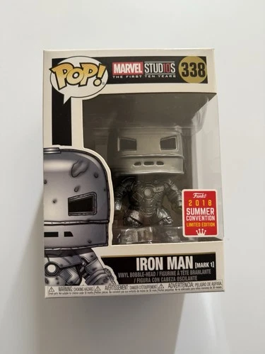 Funko Pop! Marvel Iron Man Mark 1 #338 2018 Summer Con Vinyl Figure