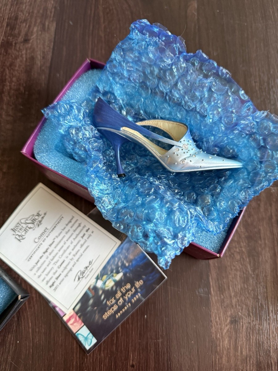 JTRS Just The Right Shoe Comet #25385 W/Box COA Collectible