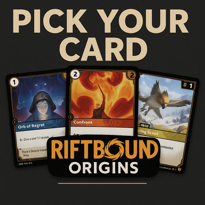 League of Legends Rift Bound: Origins - Pick your Card - Non-Foils