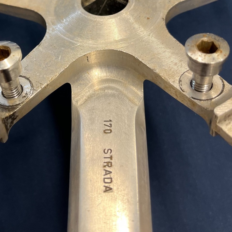 Manivelle Droite Campagnolo Nuovo Record Triple 170mm - 54/46/36 Dents, Pour Tandem/vélo De Route