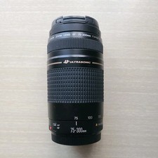 Canon EF 75-300mm f/4-5.6 II USM Lens Front Glass Lens Fungus Read Description