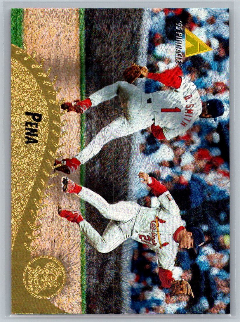 1995 Pinnacle Baseball Museum Collection #348 Geronimo Pena - VG - Cardinals