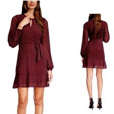 MICHAEL By Michael Kors Woman Cocktail Party Long Sleeve Mini Dress NWT