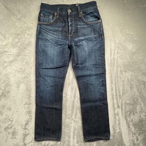 Rag & Bone, Rag & Bone Jeans Mens 30X30 Blue Dark Vintage Fit 3 Slim Straight Denim Pants