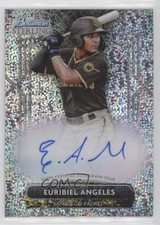 2022 Bowman Sterling Prospect Speckle Refractor 52/99 Euribiel Angeles Auto s3g
