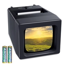 35mm Slide Viewer, 2X Magnification, Projector, Includes 2AAA Batteries