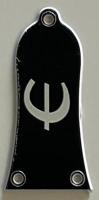 For Fit Gibson ''E'' Truss Rod Cover Plate Guitar Pickguard Black