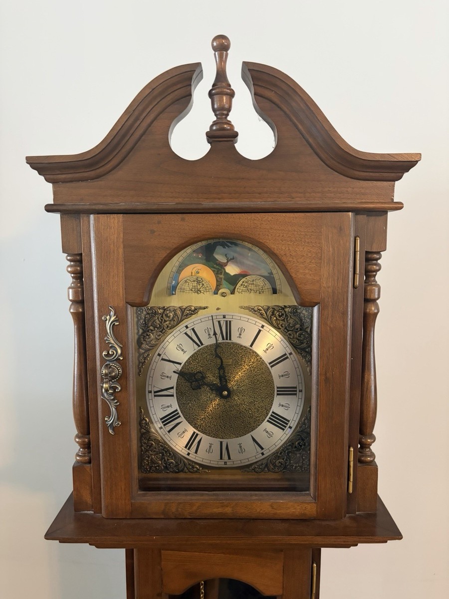 EMPEROR CLOCK COMPANY木製柱時計 大型 Grandfather Clock – Emperor Clock Company | eBay
