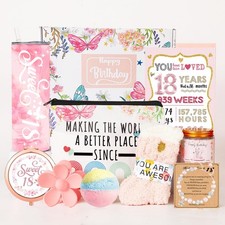 18th Birthday Gift Box Set 18 Year Old Girl Trendy 2025 Decoration Present