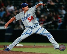 Javy Guerra Signed 8X10 Photo Autograph LA Dodgers Road Pitching Auto w/COA