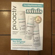Proactiv Solution Minis The Original 3-Step Acne Routine - Brand New 