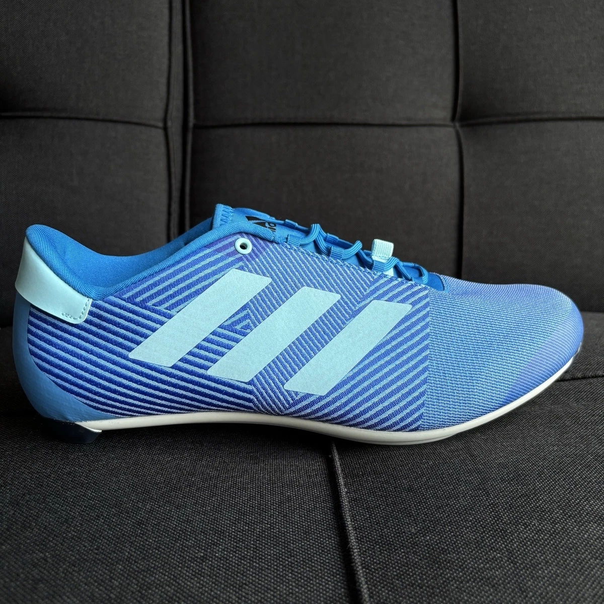 Adidas The Road Cycling Shoes Blue Rush GY6829 Size M 9.5 