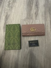 Gucci Marmont Continental Wallet In Authentic...