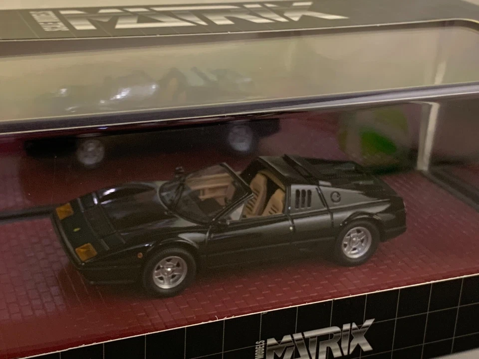 MATRIX SCALE MODELS MX40604-182 FERRARI - 512BB TARGA STRAMAN 1978 - NOIR - 1/4