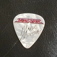 ORIGINAL TOUR GUITAR PICK HEAD EAST MARK MURTHA (DARKER PRINT)