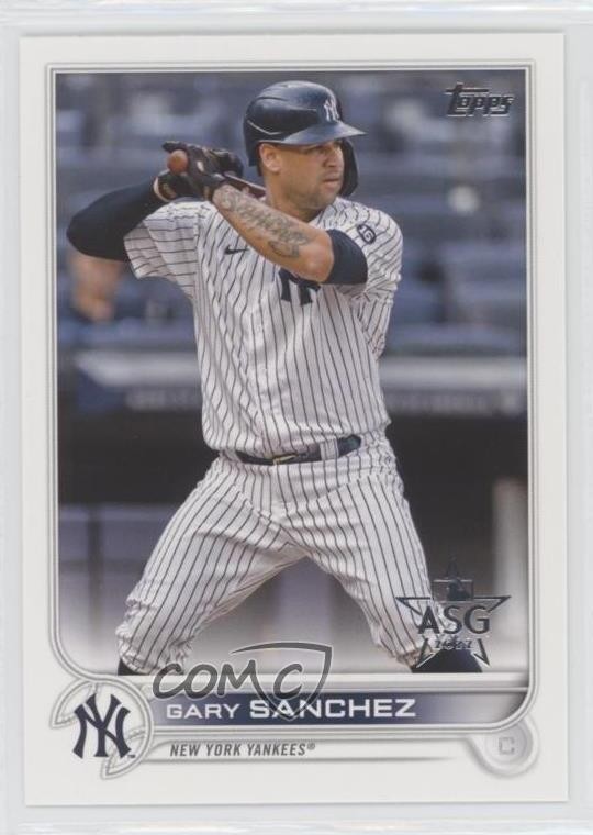 2022 Topps Series 2 All-Star Game Foil Gary Sanchez Card #625