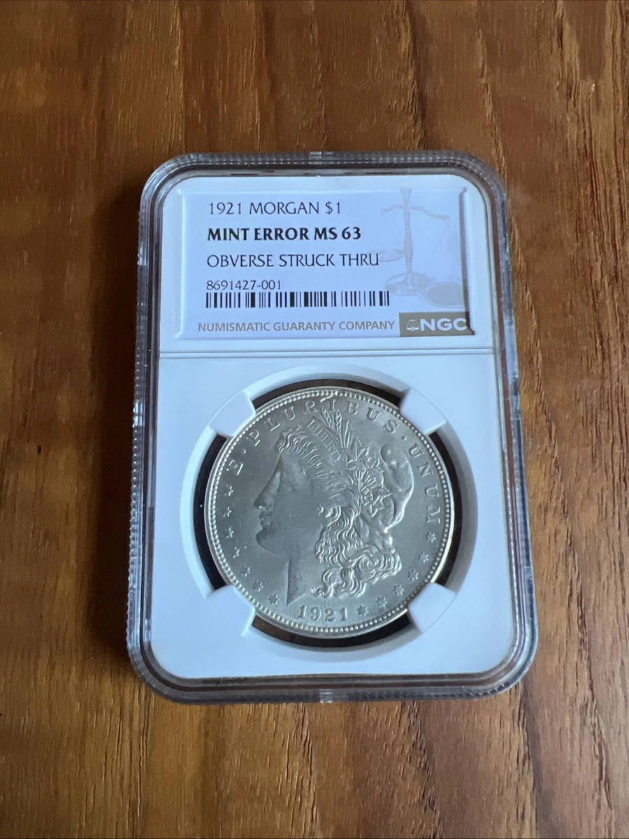MS 63 Graded 1921 Year Morgan US Dollars (1878-1921) for sale | eBay