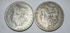 Morgan Dollar Lot of 2 Circulated As Pictured