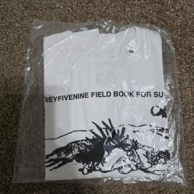 G59 Records ''Field Book For Survival'' Tee - Size Medium - BRAND NEW / DEADSTOCK