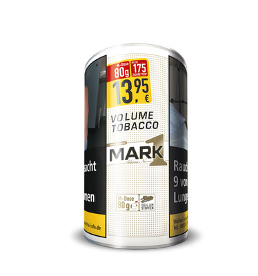 Mark Adams No. 1 / Mark1 GOLD Volumentabak 80g M Dose