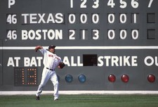 Manny Ramirez Boston Red Sox in action during an Major League Base- Old Photo 1